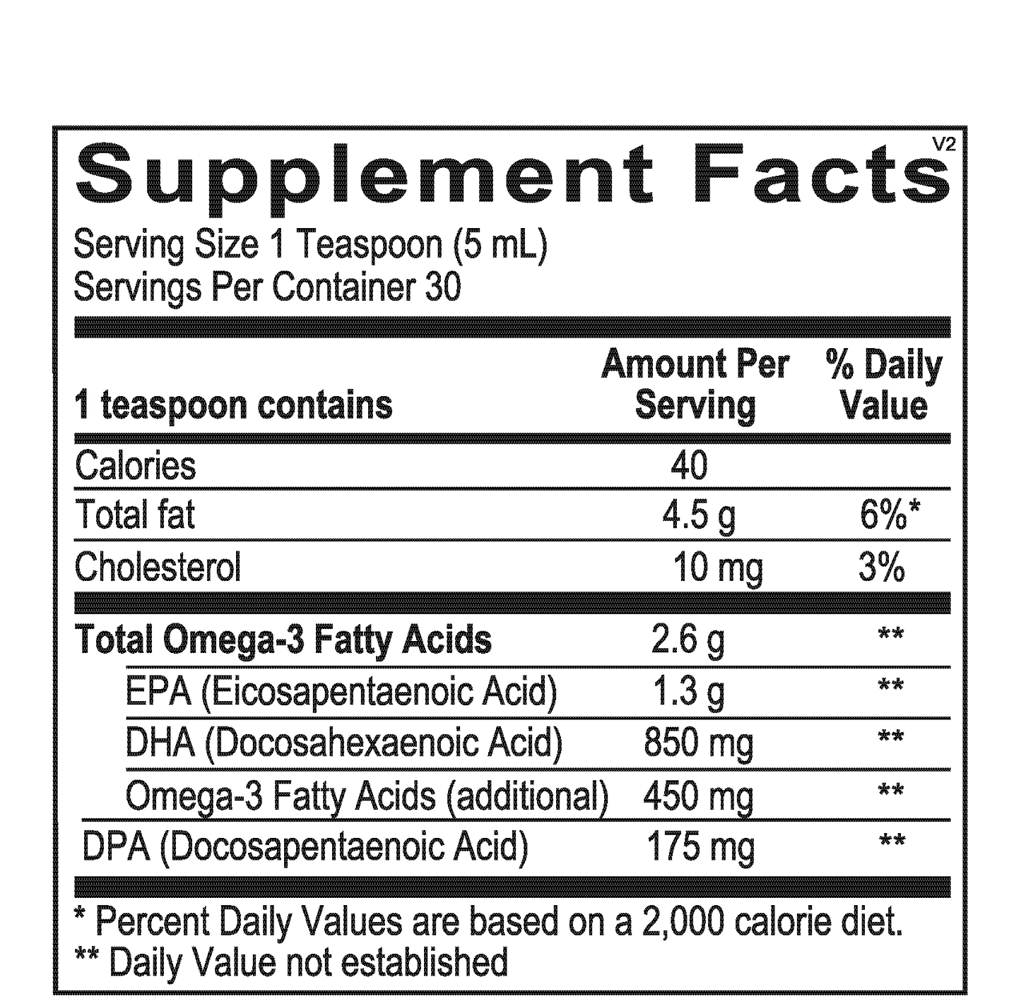 Orthomega Liquid Fish Oil - Mango