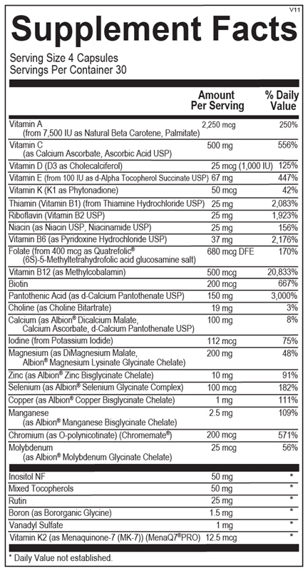 Alpha Base without Iron