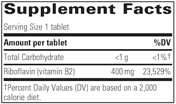 Riboflavin 400 mg