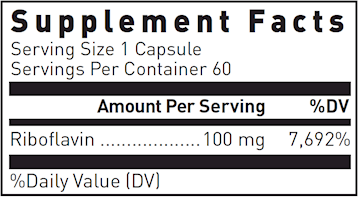 Riboflavin 100 mg