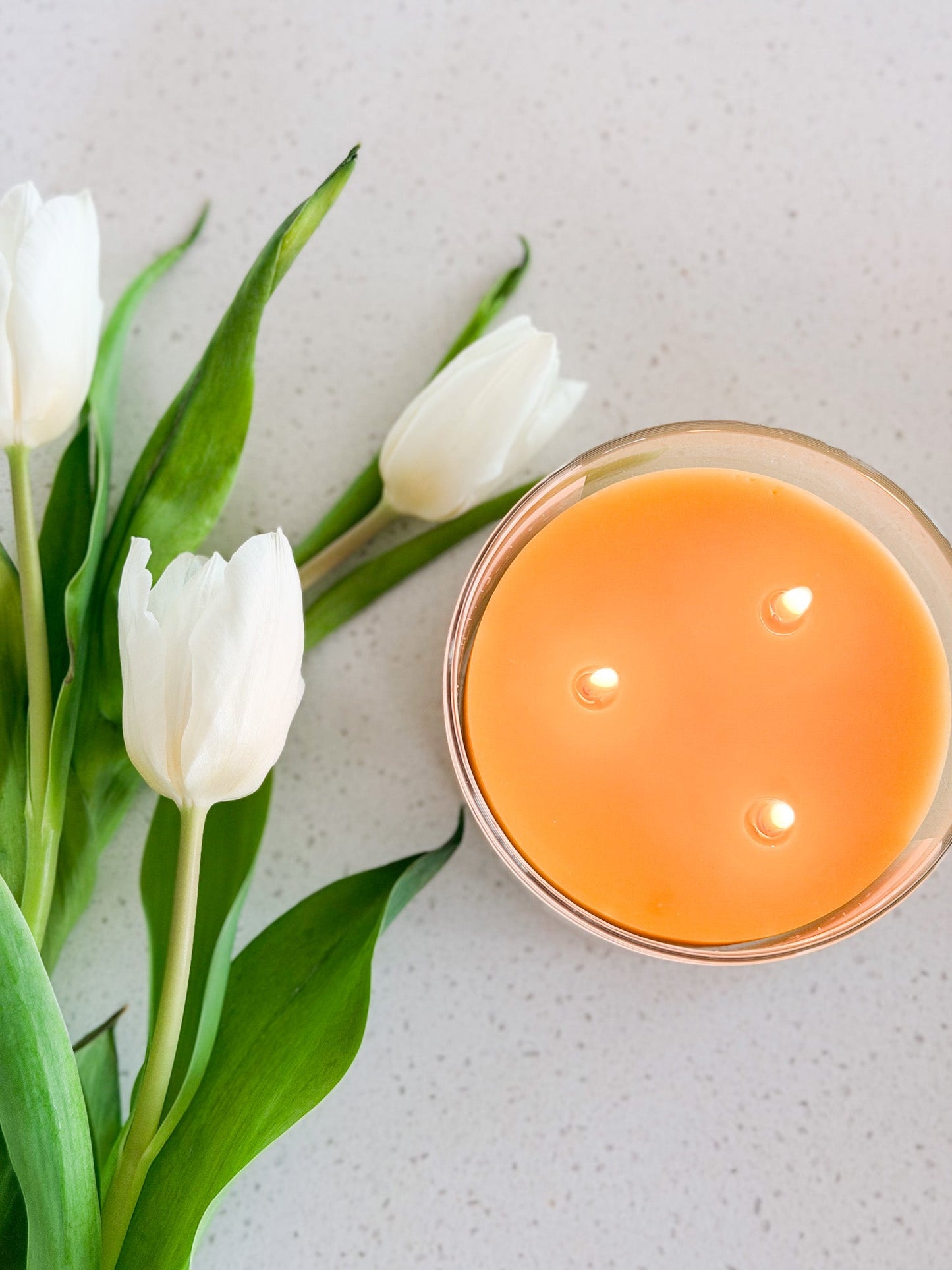 Unscented Beeswax Candle |8 oz