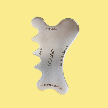 Scalp Gua Sha | 100% Stainless Steel | Scalp health and relaxation