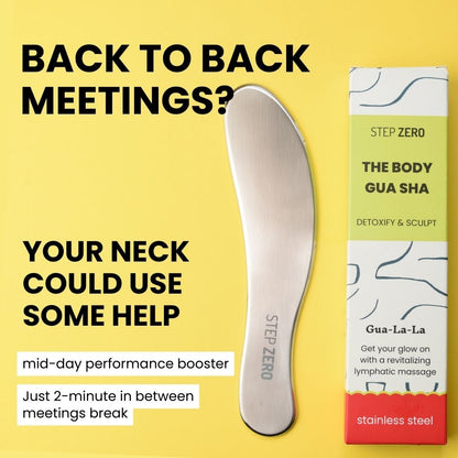 The Body Gua Sha Tool | 100% Stainless Steel Full-Body Massage