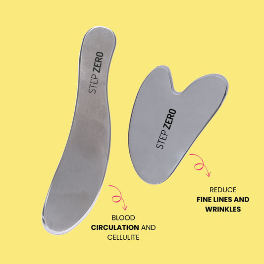Gua Sha Bundle | 100% Stainless Steel | Face and Body