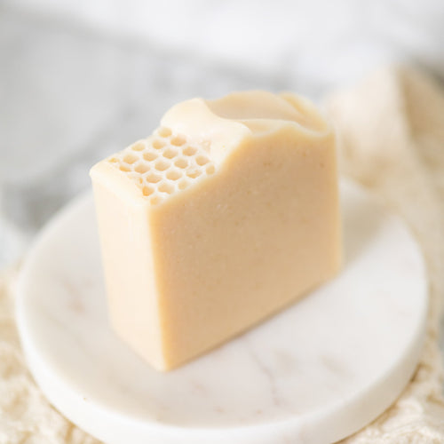 Milk + Honey Fragrance Free Handmade Tallow and Goat Milk Soap Bar