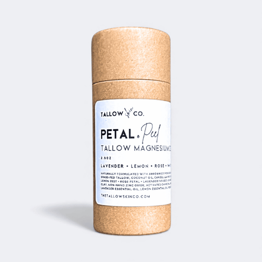 PETAL & PEEL TALLOW MAGNESIUM NATURAL DEODORANT
