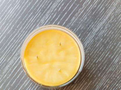 Lavender Vanilla Beeswax Candle |8 oz